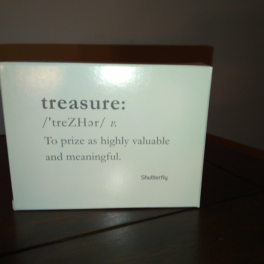 Gift box 4x6 Treasure - Shutterfly OG item